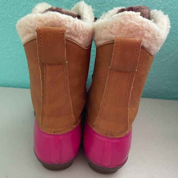 Jessica Carlyle Gavin Girl Duck Boots Pink Size 2 - Picture 7 of 8